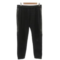 ブラックレーベルクレストブリッジ BLACK LABEL CRESTBRIDGE イージーパンツ テーパード トレーニングウェア アンクル丈 L 黒 ブラック サイドライン /IB ■ECF007のサムネイル
