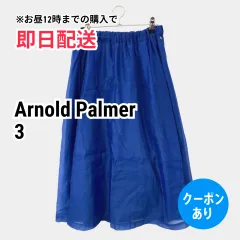 Arnold Palmer アーノルドパーマー ミモレ/半端丈スカート 3 ブルー レディースのサムネイル
