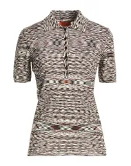 ミッソーニ レディース トップス シャツ プルオーバー MISSONI Brown ブラウンのサムネイル