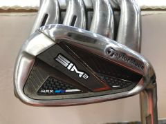 テーラーメイド SIM2 MAX KBS MAX MT85 JP Sフレックス アイアンセット