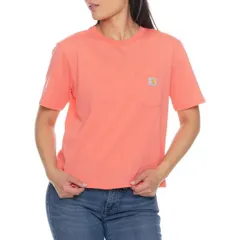 カーハート レディース トップス シャツ Carhartt 106122 TENCEL Fiber Series Loose Fit Lightweight PocketShirt Short Sleのサムネイル