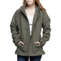 エディー バウアー レディース アウター ジャケット・ブルゾン Eddie Bauer Packable Rainfoil Jacket Waterproof Sprigのサムネイル