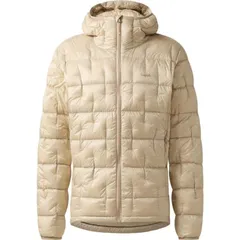 ホグロフス メンズ アウター ジャケット・ブルゾン ダウン Haglofs Hede Down Hood Mens Chalk Beige チョークのサムネイル