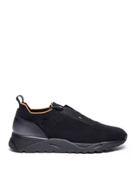 サントーニ メンズ シューズ スニーカー Santoni Mens Inova Trainer Sneakers Black ブラックのサムネイル