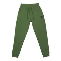 アクアスキュータム メンズ ボトムス カジュアルパンツ ジョガーパンツ フリース Aquascutumens Closed Hem Fleece Joggers Military Green グリーンのサムネイル