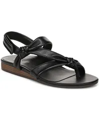 バイオニック レディース シューズ パンプス サンダル Vionic Womens Geneva Strappy Sandals Black leather ブラックのサムネイル