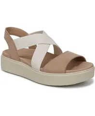 ドクター・ショール レディース シューズ サンダル Dr Scholls Womens Madison Cloud Ease Strappy Sandals Cuban Sand Faux Leathのサムネイル