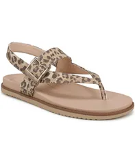 ドクター・ショール レディース シューズ サンダル Dr Scholls Womenso Chill Thong Sandals Leopard Faux Leather アニマルのサムネイル