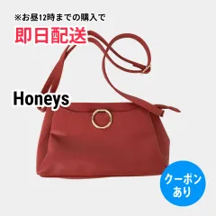 Honeys ハニーズ ショルダーバッグ レッド レディースのサムネイル