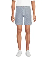 ランズエンド メンズ ボトムス ハーフパンツ・ショーツ Lands End Mens Knockabout 7 Classic Fit Chino Short Deep ocean railroadのサムネイル