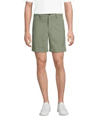 ランズエンド メンズ ボトムス ハーフパンツ・ショーツ Lands End Mens Knockabout 7 Classic Fit Chino Short Sage セージのサムネイル