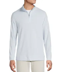 ダニエル クレミュ メンズ アウター ニット・セーター Cremieux Blue Label QuarterZipullover Light Blue ブルーのサムネイル