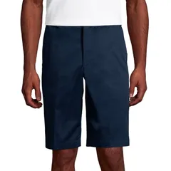 ランズエンド メンズ ボトムス ハーフパンツ・ショーツ ショートパンツ Mens Lands End Plain Front WrinkleResistant Chino Shorts Classicのサムネイル