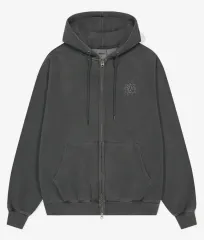 マハグリッド SUN LOGO PIGMENT ZIP UP HOODIEのサムネイル