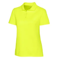 クリーク レディース トップス Tシャツ ポロシャツ Clique Spin Performance Pique Womens Polo High Vis Yellow イエローのサムネイル
