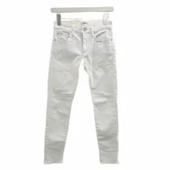 ラルフローレン RALPH LAUREN スキニーデニムパンツ ジーンズ ボトムス 26S 白 ホワイト フルレングス 長ズボン /YU ■GY74のサムネイル