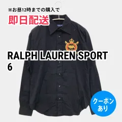 RALPH LAUREN SPORT ラルフローレンスポーツ シャツ/ブラウス 6 ブラック メンズ レディースのサムネイル