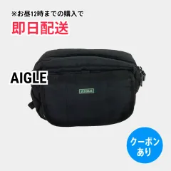 AIGLE エーグル ポーチ ブラック メンズ レディースのサムネイル