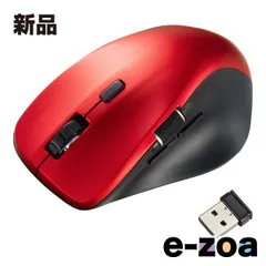 SANWA SUPPLY  サンワサプライ 静音ワイヤレスマウス（サイドホイール付き・5ボタン・レッド） MA-WBS524R (2657928)のサムネイル