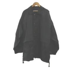 アダバット ライトパーカー ジャケット ブルゾン 上着 3 黒 ブラック 長袖 レギュラーカラー 裾ドローコード 切り替えデザイン /AY ■ECE004のサムネイル