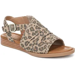 ブローフィッシュマリブ レディース シューズ サンダル Blowfish Malibu Aspire Womensandalsand Leopard Suede サンドのサムネイル