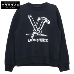 LOUIS VUITTON　ルイヴィトン　国内正規代理店 23年 HPY79W ロゴ 裏起毛 グラフィックスウェット　Ｓのサムネイル