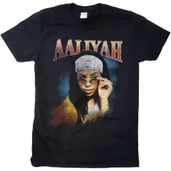 【公式新品】AALIYAH - TRIPPY BLACK アリーヤ tシャツのサムネイル