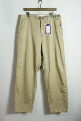 新品 THE NORTH FACE PURPLE LABEL ザノースフェイス COOL MAX Chino Wide Tapered Pants N24FC011 チノパン パンツ ベージュ 4669Q♪のサムネイル