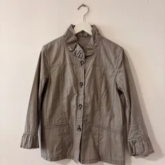 (26287)　GIANNI LO GIUDICE ジャンニロジュディチェ　フリル襟 ジャケットのサムネイル