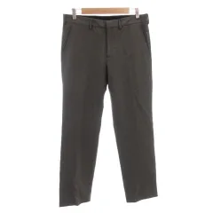 プラダ PRADA パンツ スラックス テーパード ストライプ 46 グレー /FF ■GY62のサムネイル