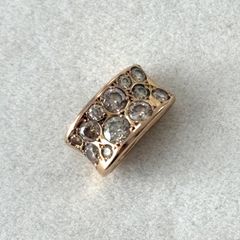 カシケイ K18PG ダイヤ ネックレス 0.45ct メランジェ 定価44万 - メルカリ