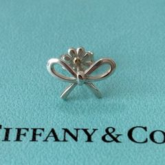 ティファニー クアドロ フォリオ ピアス 片耳 四葉 クローバー 