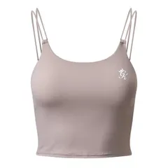 ジムキング レディース トップス シャツ Gym Kingym King 365 Long Line Tank Taupe トープのサムネイル