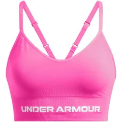アンダーアーマー レディース トップス シャツ Under Armour Womens Vanish Seamless Low Impact Sports Bra Pink ピンクのサムネイル