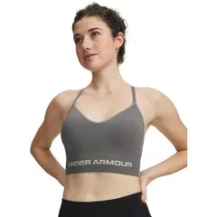 アンダーアーマー レディース トップス シャツ Under Armour Womens Vanish Seamless Low Impact Sports Bra Cly GreenTitan グリーのサムネイル