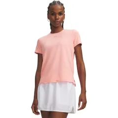 アンダーアーマー レディース トップス シャツ Under Armour Womens Vanishort Sleeve Performance Gym Toposh Pink ピンクのサムネイル