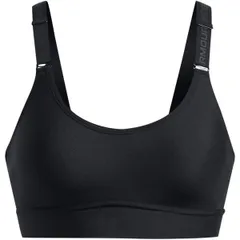 アンダーアーマー レディース トップス シャツ Under Armour Womens Infinity Medium Impact Sports Bra BlackBlack ブラックのサムネイル