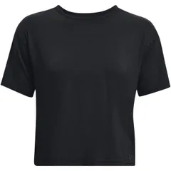 アンダーアーマー レディース トップス シャツ Under Armour Under Armour Motion Ss Gym Top Womens Black ブラックのサムネイル