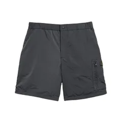 バブアー メンズ ボトムス ハーフパンツ・ショーツ ショートパンツ Barbour International Mens Inline Shorts Asphalt CH52のサムネイル