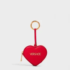 ヴェルサーチ レディース アクセサリー 財布 Versace Womens Coin Purse Red Heart レッドのサムネイル