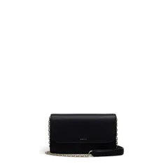 ラドリー レディース アクセサリー 財布 レザー Radley Womens Lynton Road Leather Wallet On Chain BLACK ブラックのサムネイル