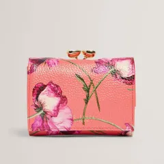 テッドベーカー レディース アクセサリー 財布 Ted Baker Ted Baker Small Crystal Top Bobble Purse Coral コーラルのサムネイル