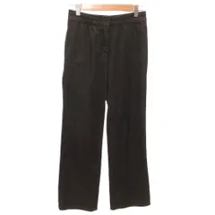 マックスマーラ MAX MARA 白タグ デニムパンツ ジーンズ ストレートシルエット 36 黒 ブラック /JS ■ECC005のサムネイル