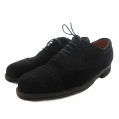 イヴサンローラン YVES SAINT LAURENT ビジネスシューズ レースアップ ウイングチップ 24.5 黒 ブラック /FF ■GY53のサムネイル