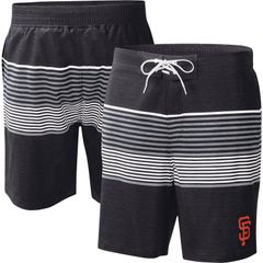 GIII Men's Swimwear Half Pants/Shorts Mens GIII Sports by Carl Banks Black San Francisco Giants Coastline