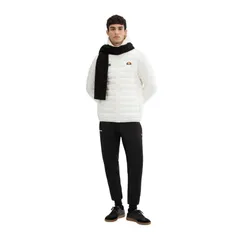 エレッセ メンズ アウター ジャケット・ブルゾン Ellesse Mens Lombardy Padded Jacket Off White オフホワイトのサムネイル