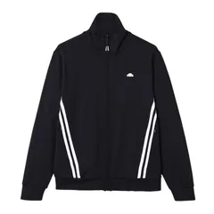 エレッセ メンズ アウター ニット・セーター 長袖 ジャケット Ellesse Mens Tosciana LongSleeved Track Jacket Black ブラックのサムネイル