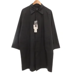 ユニクロ UNIQLO × ジェイダブリュー アンダーソン JW ANDERSON タグ付き ステンカラーコート ミドル丈 薄手 S 黒 ブラック /ML ■ECF007のサムネイル