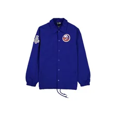 ニューエラ メンズ アウター ジャケット・ブルゾン Mens New Era Blue New York Islanders Champs FullSnap Jacket Isl Blue ブルーのサムネイル