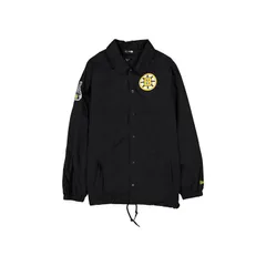 ニューエラ メンズ アウター ジャケット・ブルゾン Mens New Era Black Boston Bruins Champs FullSnap Jacket Bsblack ブラックのサムネイル